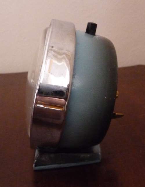 50/60s Vintage Retro Westclox Baby Ben Repeater Alarm Clock. Working. 9cm high.