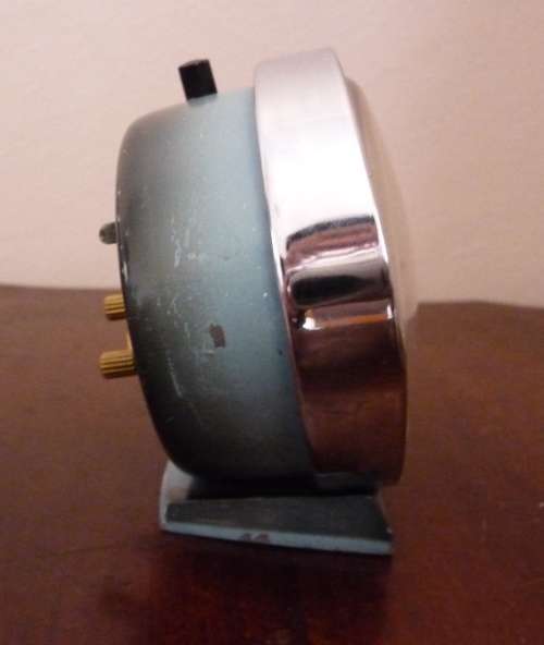 50/60s Vintage Retro Westclox Baby Ben Repeater Alarm Clock. Working. 9cm high.