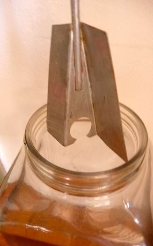 Vintage Blow Butter Churn. Good Condition.