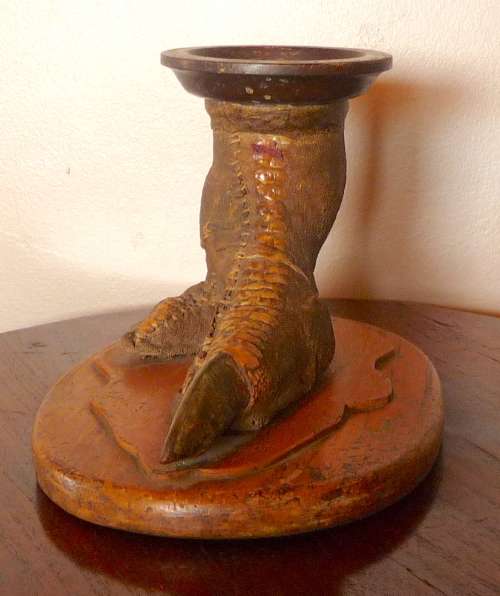 Vintage Ostrich Foot Taxidermy