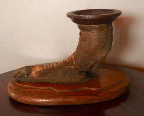 Vintage Ostrich Foot Taxidermy