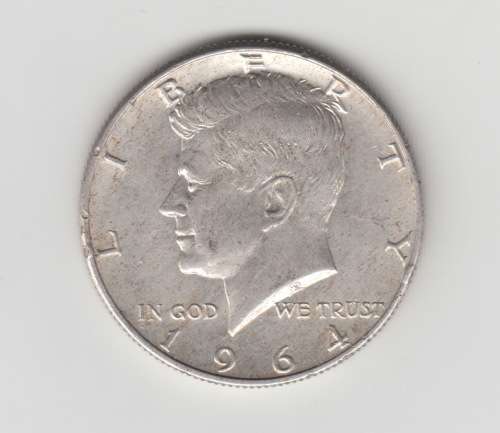 1964 USA Kennedy Silver Half Dollar