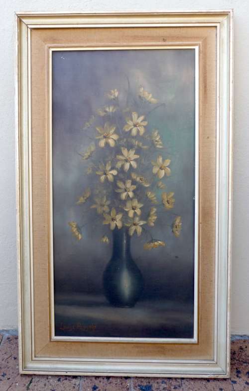 Lovely Vintage Original Large Louise Repsold Painting