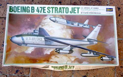 Vintage Boeing B-47E Stratojet Hasegawa | No. K7 | 1:72 In box. Sealed, original bag. No decals