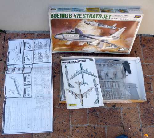 Vintage Boeing B-47E Stratojet Hasegawa | No. K7 | 1:72 In box. Sealed, original bag. No decals
