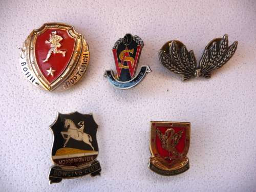 Lot of 8 Badges