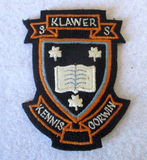 Vintage School Blazer Badge - Klawer
