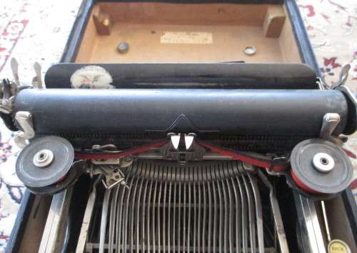 Antique Corona Portable Typewriter 1917 Folding. Belongs to Lt LFH Marrilier WW1.