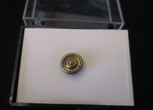 Antique South Africa Blood Donor lapel pin badge HUMANITATIS CAUSA 1 DONATION in box