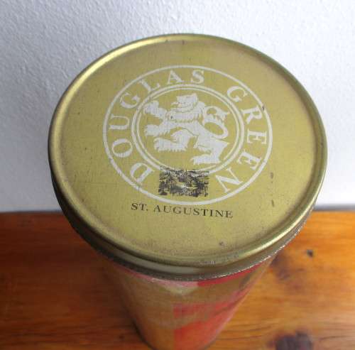 St Augustine Douglas Green Wine Bottle Tin 35 cm high