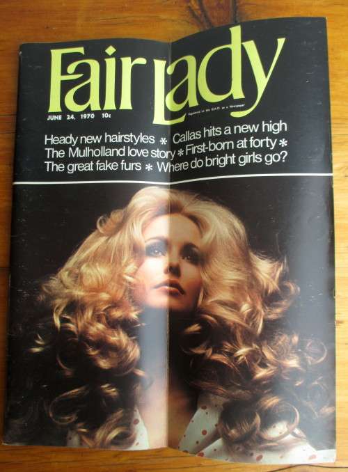1970 June 24, Fair Lady Magazine in Original Cover. 183 pages of pure bliss. Very good Condition.
