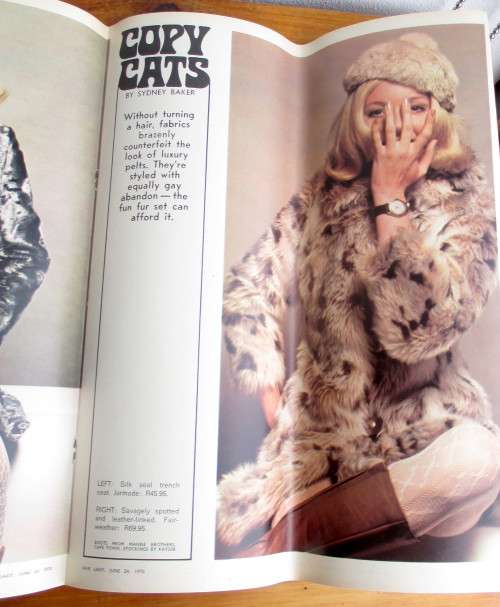 1970 June 24, Fair Lady Magazine in Original Cover. 183 pages of pure bliss. Very good Condition.