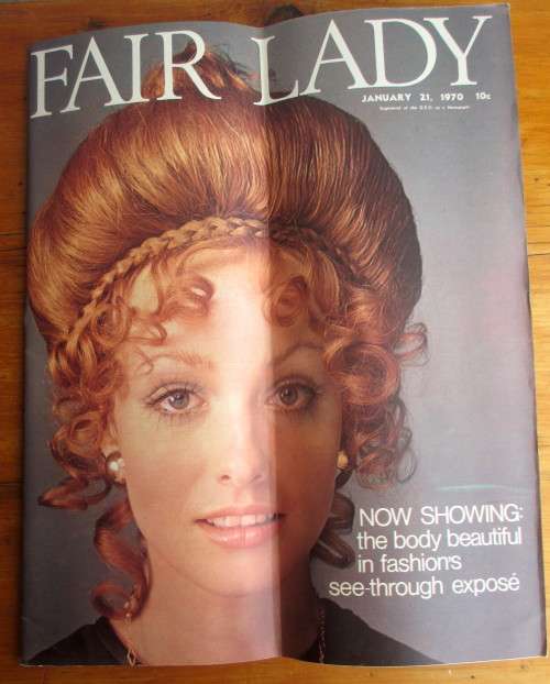 1970 January 21, Fair Lady Magazine in Original Cover. 135 pages of pure bliss. Very good Condition.