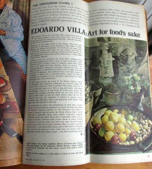 1970 January 7, Fair Lady Magazine in Original Cover. 135 pages of pure bliss. Very good Condition.