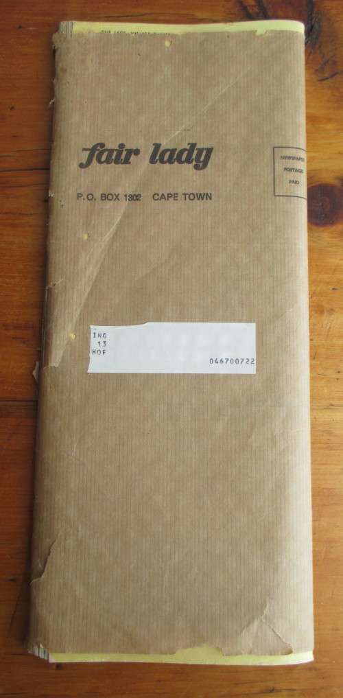 1970 January 7, Fair Lady Magazine in Original Cover. 135 pages of pure bliss. Very good Condition.