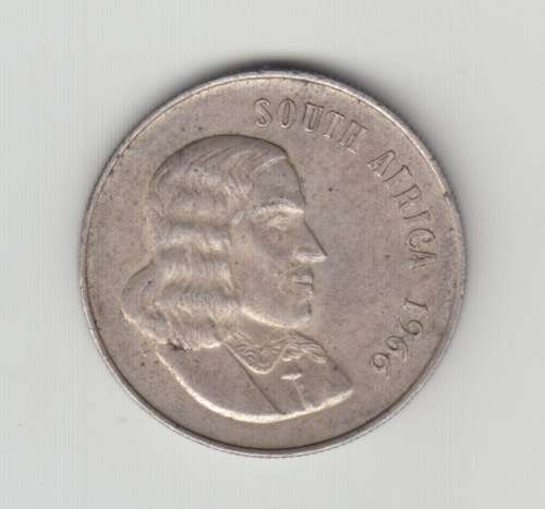 1966 South Africa Silver One Rand