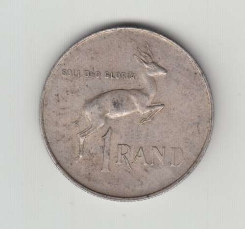 1966 South Africa Silver One Rand