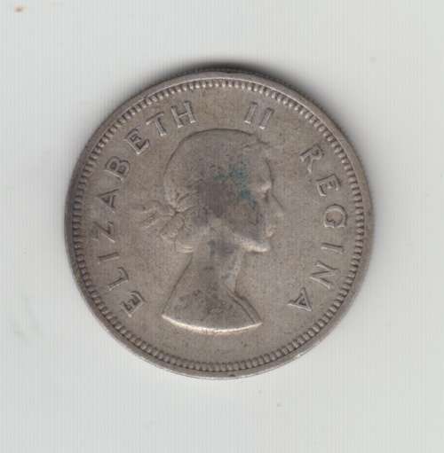 1960 South African Silver Two Shilling
