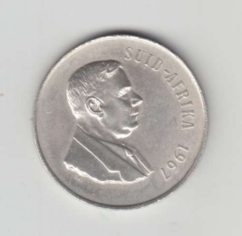 1967 Silver South African R1 Coin