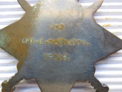 WWI Set of Medals plus Minitures. Lieut E Harnetty. Dragoons Unit.