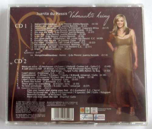 Volmaakte Kring, Juanita du Plessis. 2 CD`s 2007.
