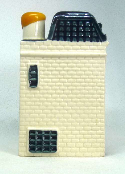 Vintage KLM Blue Delft Dutch Houses.  BOLS Amsterdam Miniature Porcelain House #43