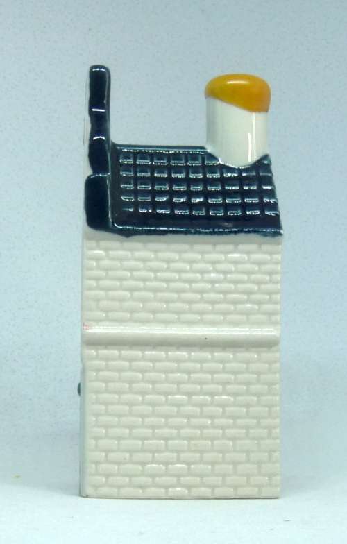 Vintage KLM Blue Delft Dutch Houses. BOLS Amsterdam Miniature Porcelain House #24