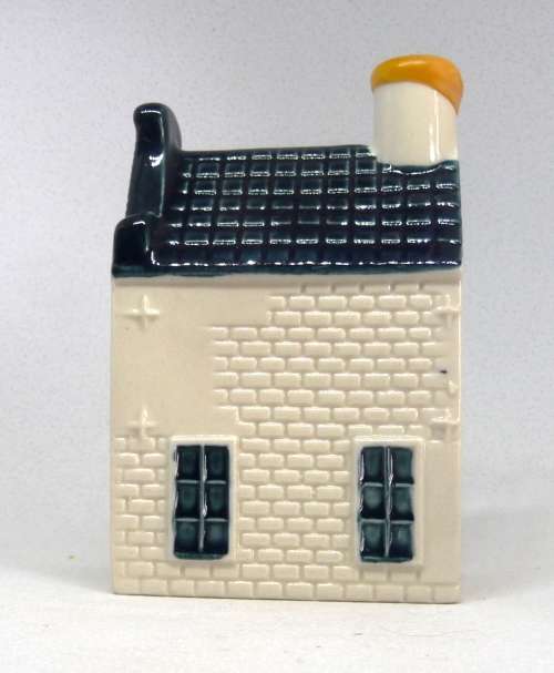 Vintage KLM Blue Delft Dutch Houses. BOLS Amsterdam Miniature Porcelain House #13