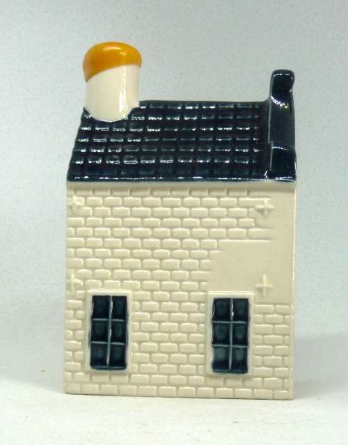Vintage KLM Blue Delft Dutch Houses. BOLS Amsterdam Miniature Porcelain House #13