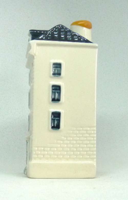 Vintage KLM Blue Delft Dutch Houses. BOLS Amsterdam Miniature Porcelain House #74