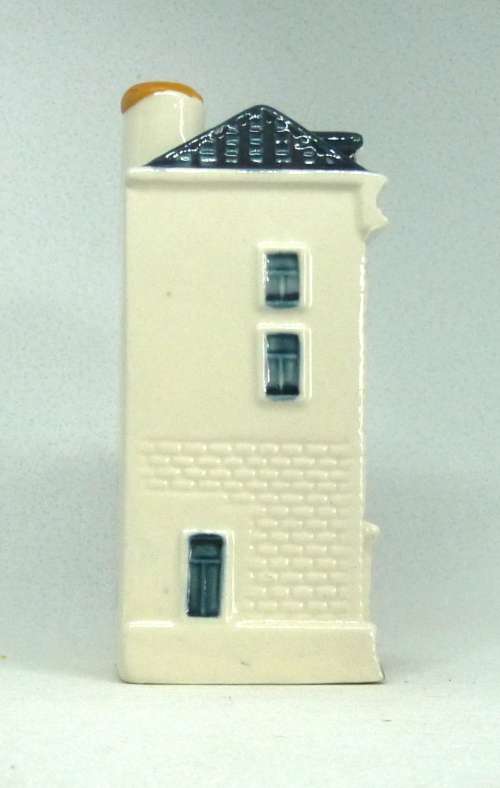 Vintage KLM Blue Delft Dutch Houses. BOLS Amsterdam Miniature Porcelain House #74
