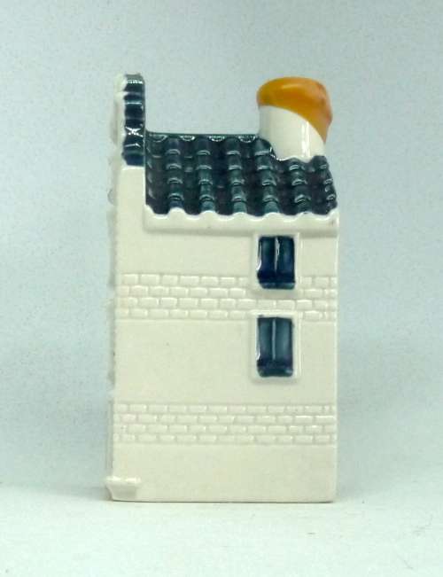 Vintage KLM Blue Delft Dutch Houses. BOLS Amsterdam Miniature Porcelain House #72