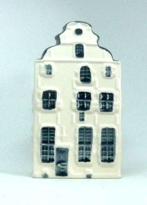 Vintage KLM Blue Delft Dutch Houses. BOLS Amsterdam Miniature Porcelain House #84