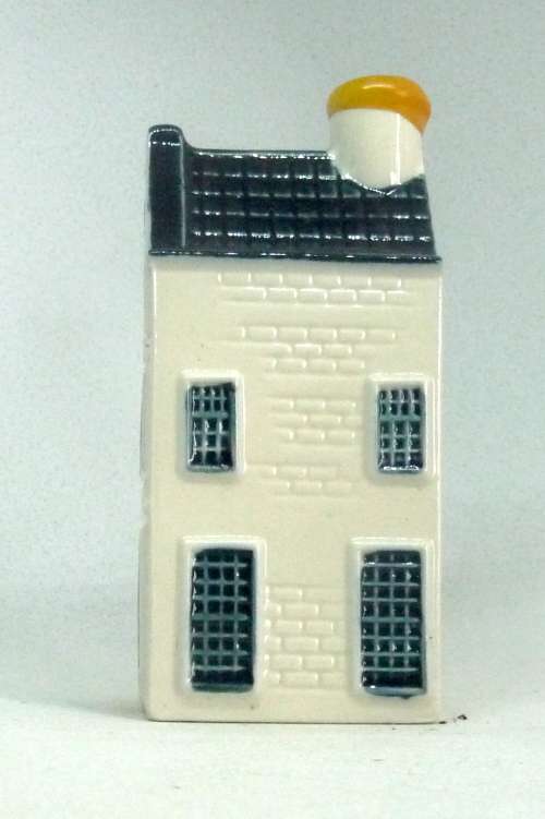 Vintage KLM Blue Delft Dutch Houses. BOLS Amsterdam Miniature Porcelain House #8