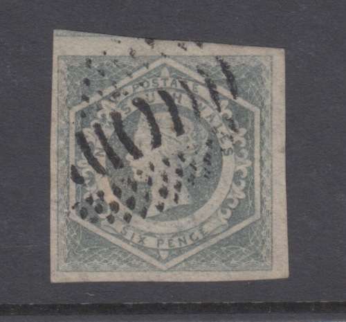 New South Wales 1862-91 Queen Victoria 6 Pence Stamp