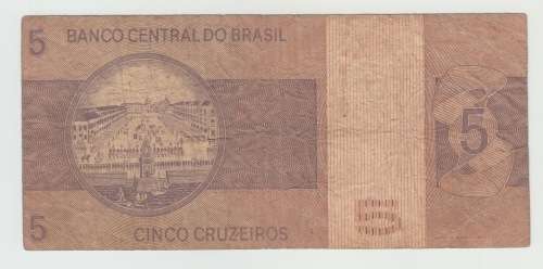 1970-1979 - Brazil 5 Cruzeiros 2nd edition Bank note