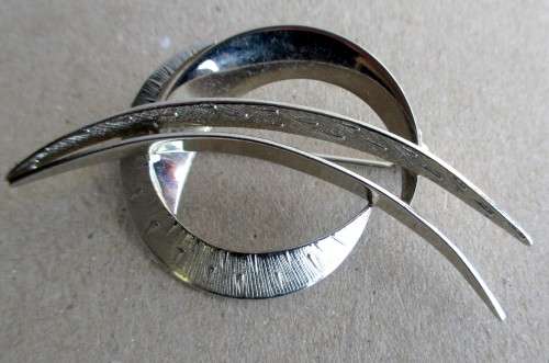 Vintage Silver Color Brooch