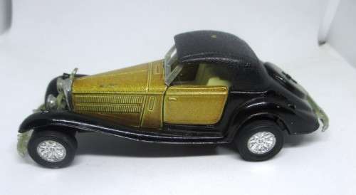 Car, Die Cast Toy, Sing Sui Tai Cheong, Mercedes, Antique Classic Ss-302-3, Pull Back