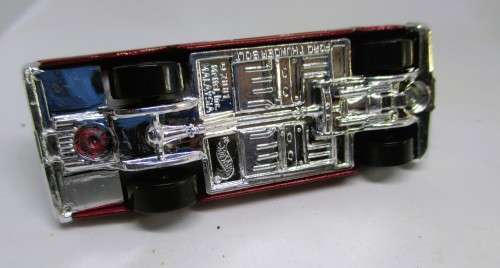 2001 HOT WHEELS FORD THUNDER BOLT RED DIECAST CAR ROBERT FORD - Mattel