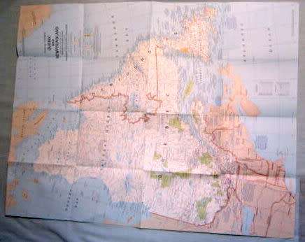 Quebec & Newfoundland (National Geographic Map: Close Up Canada)   January 1, 1980