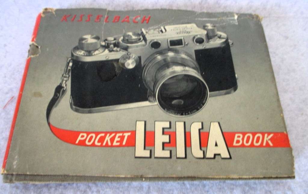 Vintage Kisselbach Pocket Leica Book, 1953. As per photo.