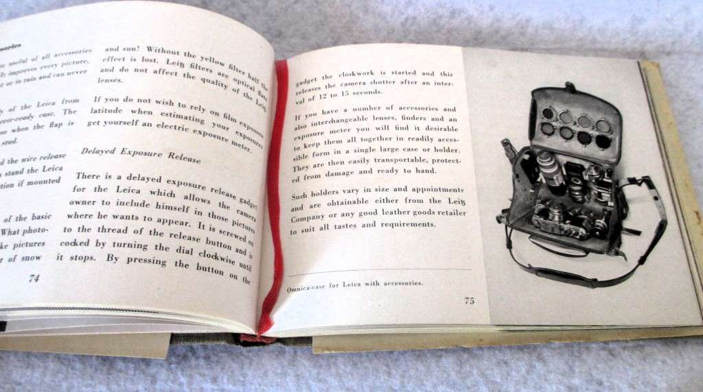 Vintage Kisselbach Pocket Leica Book, 1953. As per photo.