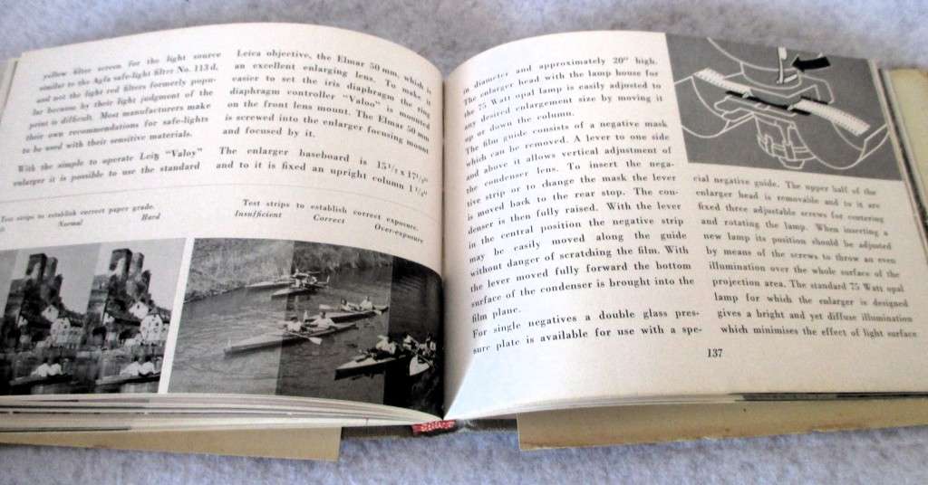 Vintage Kisselbach Pocket Leica Book, 1953. As per photo.