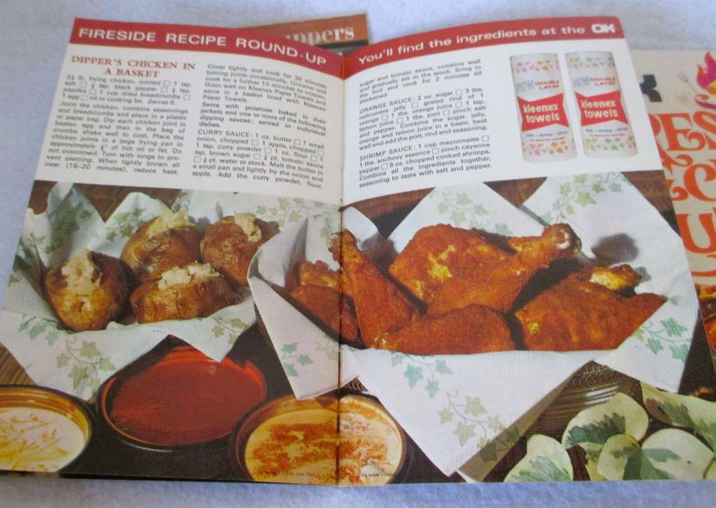 Lot of 3 1960`s Fireside recipes booklets.