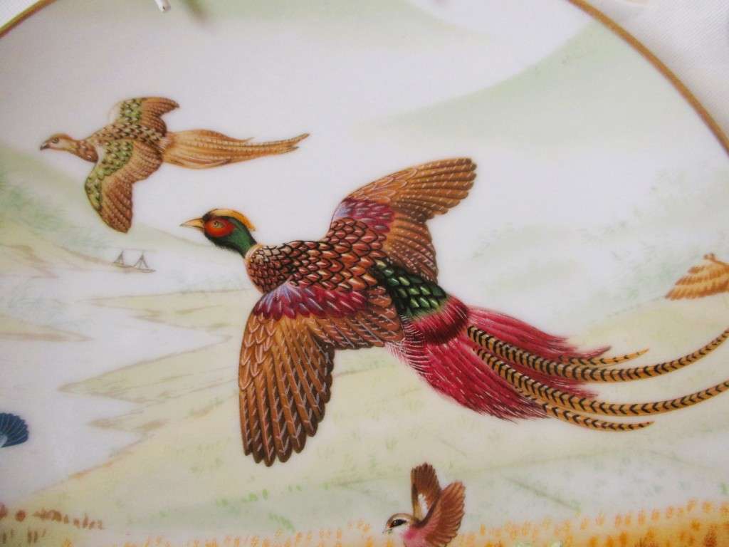 Franklin Mint The Birds And Flowers Of Beautiful Cathay Plate by Wei Tseng Yang. 190mm dia.