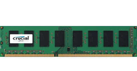 1x CRUCIAL 2GB 1600MHZ DDR3 DESKTOP MEMORY