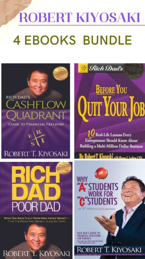 Robert Kiyosaki 4 EBOOKS BUNDLE