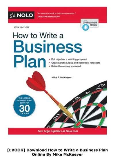 How to Write a Business Plan