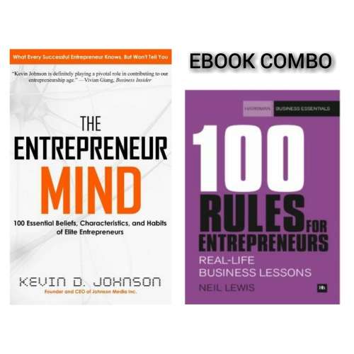 `ENTREPRENEURS MIND AND RULES ` EBOOK COMBO`