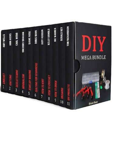 DIY MEGA Bundle: Amazing DIY Hacks and Crafts for Beginners EBOOK